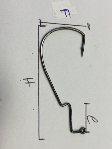 TEXAN LONG WIDE GAP LONG HOOKS X25